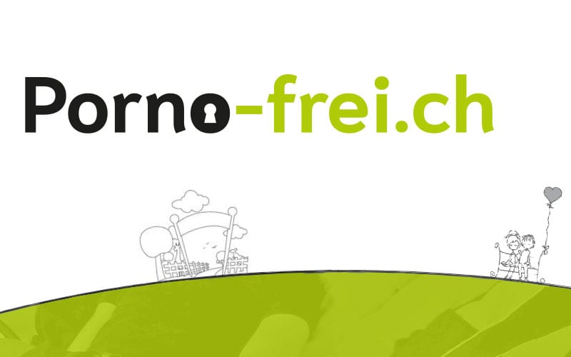 Konferenz. Logo Porno-frei.ch