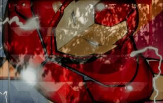 Comic. Bild von Comichelden